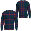 1sttheworld Clothing - Agnew Modern Tartan Sweatshirt A7 | 1stScotland.com