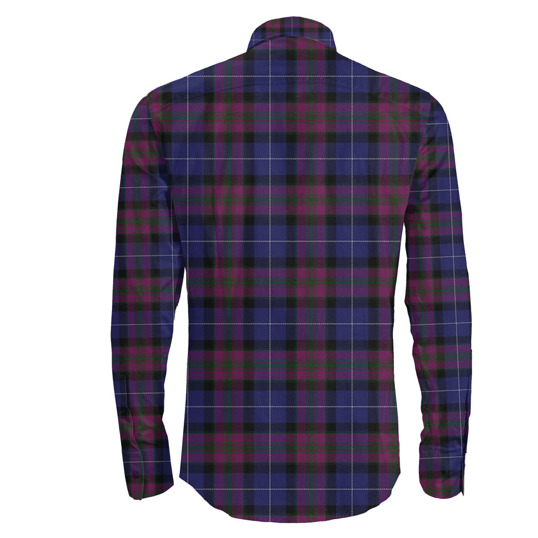 1sttheworld Shirt - Pride of Scotland Tartan Long Sleeve Button Shirt A7