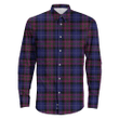 1sttheworld Shirt - Pride of Scotland Tartan Long Sleeve Button Shirt A7