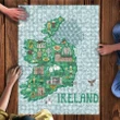 Ireland Puzzle - map of Ireland Travel Jigsaw