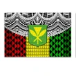 Kanaka Maoli (Hawaiian) Puzzle Polynesian Flag