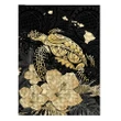 Kanaka Maoli (Hawaiian) Puzzle - Turtle Hibiscus Gold Special Jigsaw