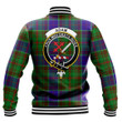 1sttheworld Jacket - Adam Clan Tartan Crest Baseball Jacket A7 | 1sttheworld.com