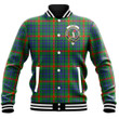 1sttheworld Jacket - Aiton Clan Tartan Crest Baseball Jacket A7 | 1sttheworld.com