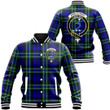 1sttheworld Jacket - Arbuthnot Modern Clan Tartan Crest Baseball Jacket A7 | 1sttheworld.com