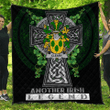 1sttheworld Premium Quilt - Cleary or O'Clery Irish Family Crest Quilt - Irish Legend A7 | 1sttheworld.com