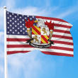 1sttheworld Premium Flag - Bradshaw American Family Crest Flag A7 | 1sttheworld.com
