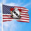 1sttheworld Premium Flag - Barradall American Family Crest Flag A7 | 1sttheworld.com
