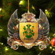 1sttheworld Ireland Ornament - Reilly or O'Reilly Irish Family Crest Christmas Ornament A7 | 1sttheworld.com