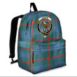 1sttheworld Backpack - Agnew Ancient Clan Tartan Crest Backpack A7 | 1sttheworld.com