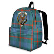 1sttheworld Backpack - Agnew Ancient Clan Tartan Crest Backpack A7 | 1sttheworld.com