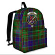 1sttheworld Backpack - Adam Clan Tartan Crest Backpack A7 | 1sttheworld.com