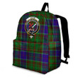 1sttheworld Backpack - Adam Clan Tartan Crest Backpack A7 | 1sttheworld.com