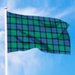 1sttheworld Flag - Flower Of Scotland Tartan Premium Flag A7 | 1sttheworld.com