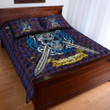 1sttheworld Quilt Bed - Pride of Scotland Tartan Quilt Bed Set Celtic Scottish Warrior A7 | 1sttheworld.com