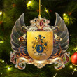 1sttheworld Germany Ornament - Eckel German Family Crest Christmas Ornament A7 | 1stScotland.com
