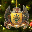 1sttheworld Germany Ornament - Felber German Family Crest Christmas Ornament A7 | 1stScotland.com