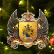1sttheworld Germany Ornament - Hecker German Family Crest Christmas Ornament A7 | 1stScotland.com