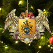 1sttheworld Germany Ornament - Dressler German Family Crest Christmas Ornament - Royal Shield A7 | 1stScotland.com