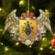 1sttheworld Germany Ornament - Sperling German Family Crest Christmas Ornament - Royal Shield A7 | 1stScotland.com