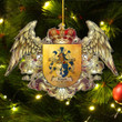 1sttheworld Germany Ornament - Dorsch German Family Crest Christmas Ornament - Royal Shield A7 | 1stScotland.com