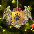 1sttheworld Germany Ornament - Gerstein German Family Crest Christmas Ornament - Royal Shield A7 | 1stScotland.com