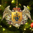 1sttheworld Germany Ornament - Falkenstein German Family Crest Christmas Ornament - Royal Shield A7 | 1stScotland.com