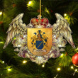 1sttheworld Germany Ornament - Axthelm German Family Crest Christmas Ornament - Royal Shield A7 | 1stScotland.com