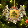 1sttheworld Germany Ornament - Bannwart German Family Crest Christmas Ornament - Royal Shield A7 | 1stScotland.com