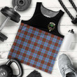 1sttheworld Clothing - Anderson Modern Clan Tartan Crest Tank Top - Special Version A7 | 1sttheworld