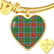 1sttheworld Jewelry - Muirhead Tartan Heart Bangle A7 | 1sttheworld
