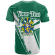 (Custom) 1sttheworld Ireland T-Shirt - Agar Irish Family Crest T-Shirt - Celtic Shamrock A7 | 1sttheworld