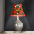 1sttheworld Lamp Shade - Cameron Modern Clan Tartan Crest Tartan Bell Lamp Shade A7 | 1sttheworld