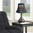 1sttheworld Lamp Shade - Agnew Modern Clan Tartan Crest Tartan Bell Lamp Shade A7 | 1sttheworld