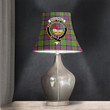 1sttheworld Lamp Shade - MacDonald of Clanranald Clan Tartan Crest Tartan Bell Lamp Shade A7 | 1sttheworld