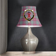 1sttheworld Lamp Shade - Crawford Ancient Clan Tartan Crest Tartan Bell Lamp Shade A7 | 1sttheworld