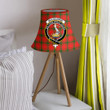 1sttheworld Lamp Shade - MacQuarrie Modern Clan Tartan Crest Tartan Bell Lamp Shade A7 | 1sttheworld