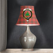 1sttheworld Lamp Shade - Grant Weathered Clan Tartan Crest Tartan Bell Lamp Shade A7 | 1sttheworld