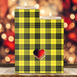 1sttheworld Candle Holder - MacLeod of Lewis Modern Tartan Candle Holder A7 | 1sttheworld