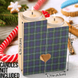 1sttheworld Candle Holder - CampArgyll Modern Tartan Candle Holder A7 | 1sttheworld