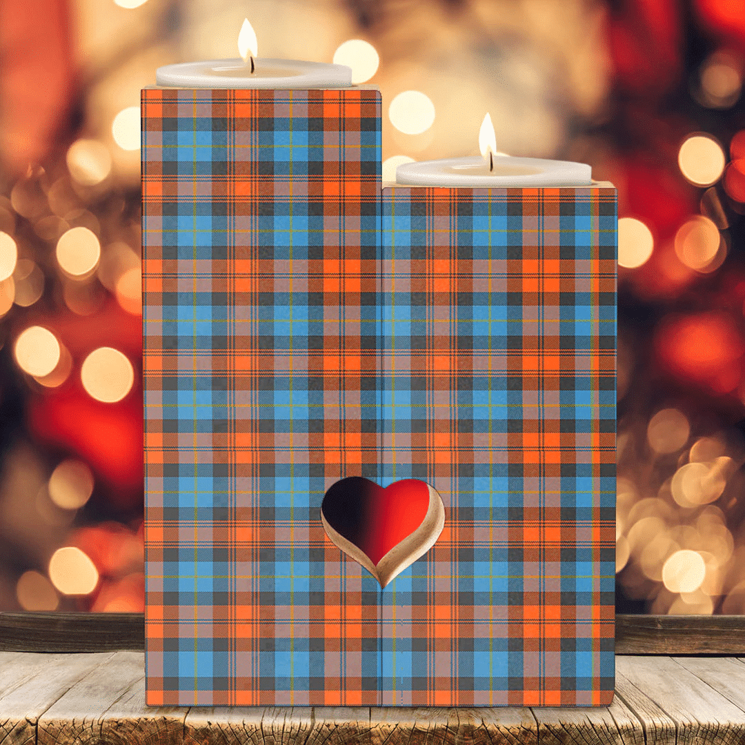 1sttheworld Candle Holder - MacLachlan Ancient Tartan Candle Holder A7 | 1sttheworld