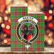 1sttheworld Candle Holder - Baxter Modern Clan Tartan Crest Tartan Candle Holder A7 | 1sttheworld