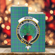 1sttheworld Candle Holder - Irvine Ancient Clan Tartan Crest Tartan Candle Holder A7 | 1sttheworld
