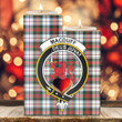 1sttheworld Candle Holder - MacDuff Dress Modern Clan Tartan Crest Tartan Candle Holder A7 | 1sttheworld