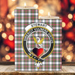 1sttheworld Candle Holder - Stewart Dress Modern Clan Tartan Crest Tartan Candle Holder A7 | 1sttheworld