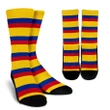 Colombia Flag Crew Socks K4