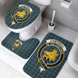1sttheworld Home Set - Campbell Argyll Ancient Clan Tartan Crest Tartan Bathroom Set A7 | 1sttheworld