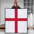 1sttheworld Quilt - Flag of England Premium Quilt A7 | 1sttheworld
