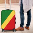 1sttheworld Luggage Cover - Flag of Republic Of The Congo Luggage Cover A7 | 1sttheworld