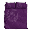 1sttheworld Bedding Set - Scottish Purple Thistle Bedding Set A7